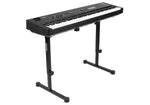 Gator Cases GFW-KEY-6000 Collapsible Table Style Keyboard Stand with Carrying Strap - Black by Gator Cases