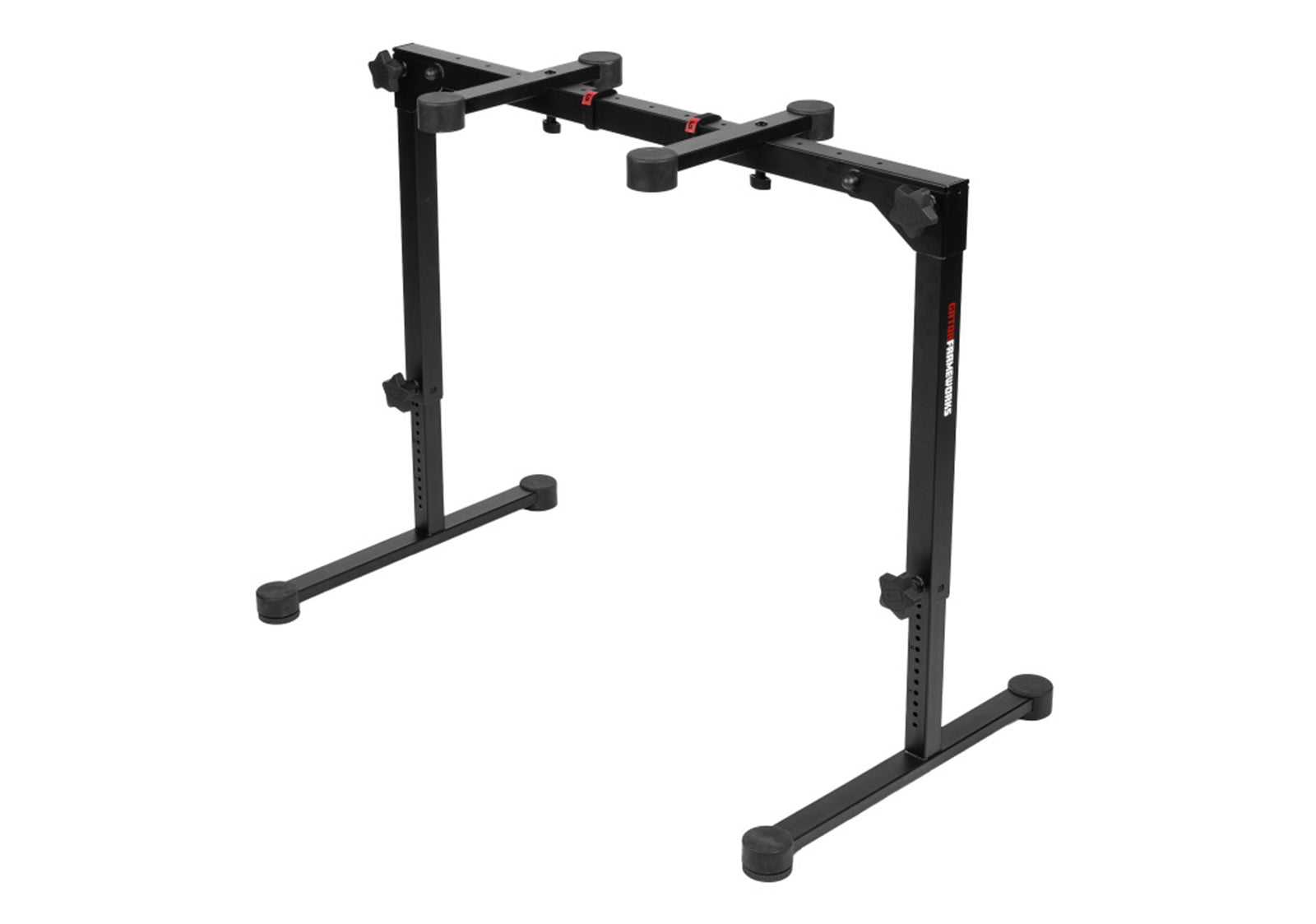 Gator Cases GFW-KEY-6000 Collapsible Table Style Keyboard Stand with Carrying Strap - Black by Gator Cases
