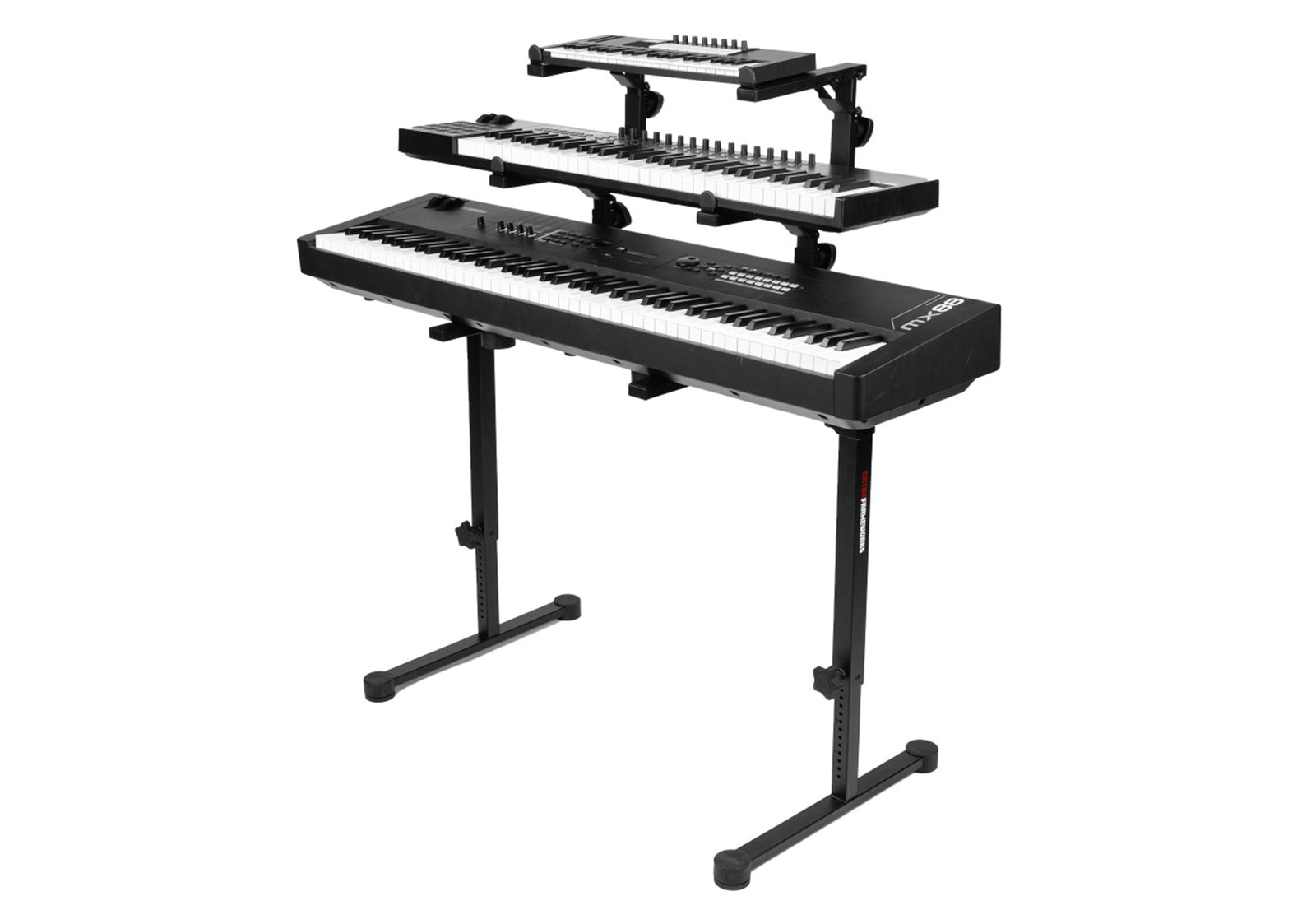Gator GFW-KEY-6000-3T 3rd Tier for GFW-KEY-6000 Keyboard Stand Designed to Attach to the GFW-KEY-6000-2T for Maximum Versatility by Gator Cases