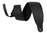 Gator M26PD-BLK-MAT Durable and Stage-Ready Matte Black Guitar Strap by Gator Cases