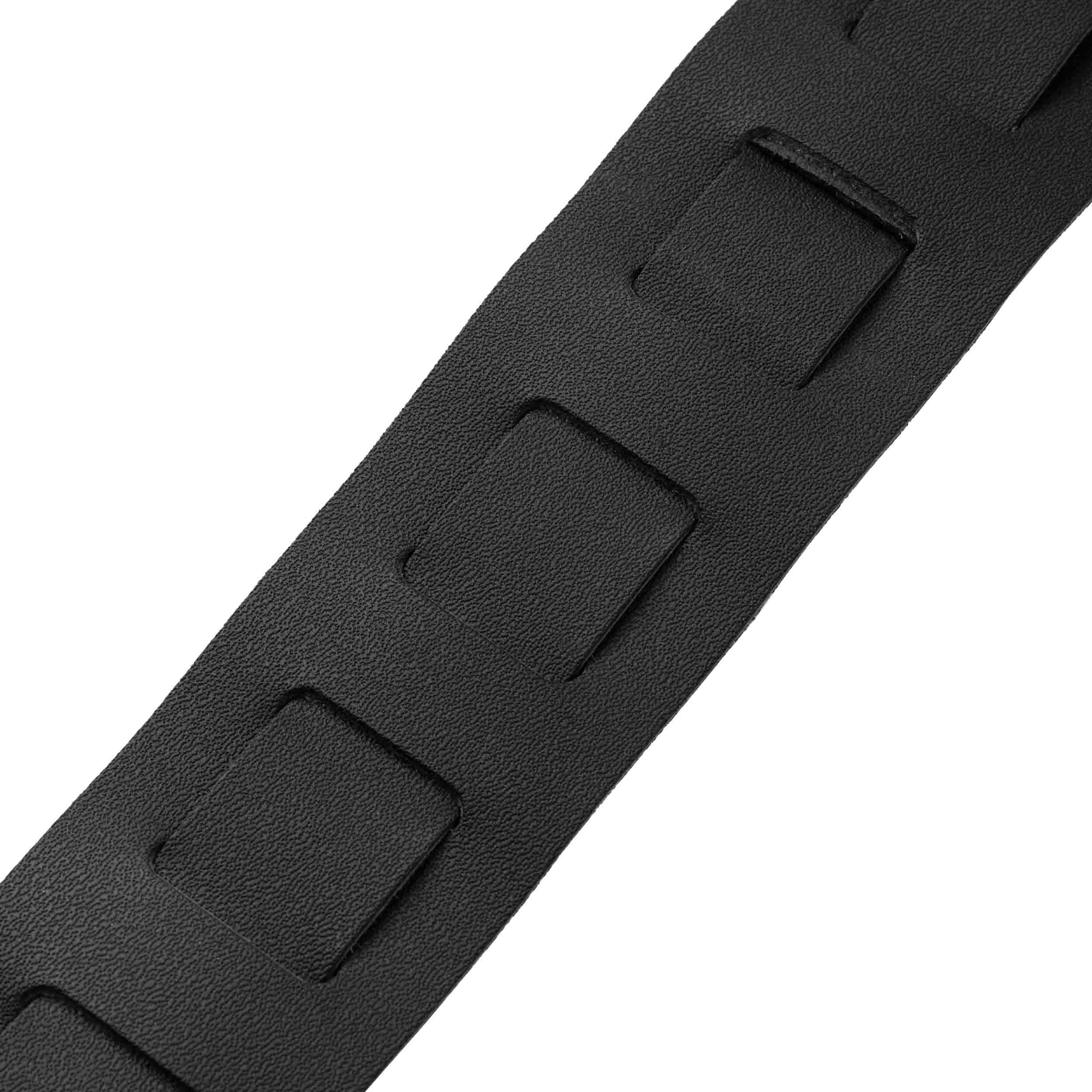Gator M26PD-BLK-MAT Durable and Stage-Ready Matte Black Guitar Strap by Gator Cases