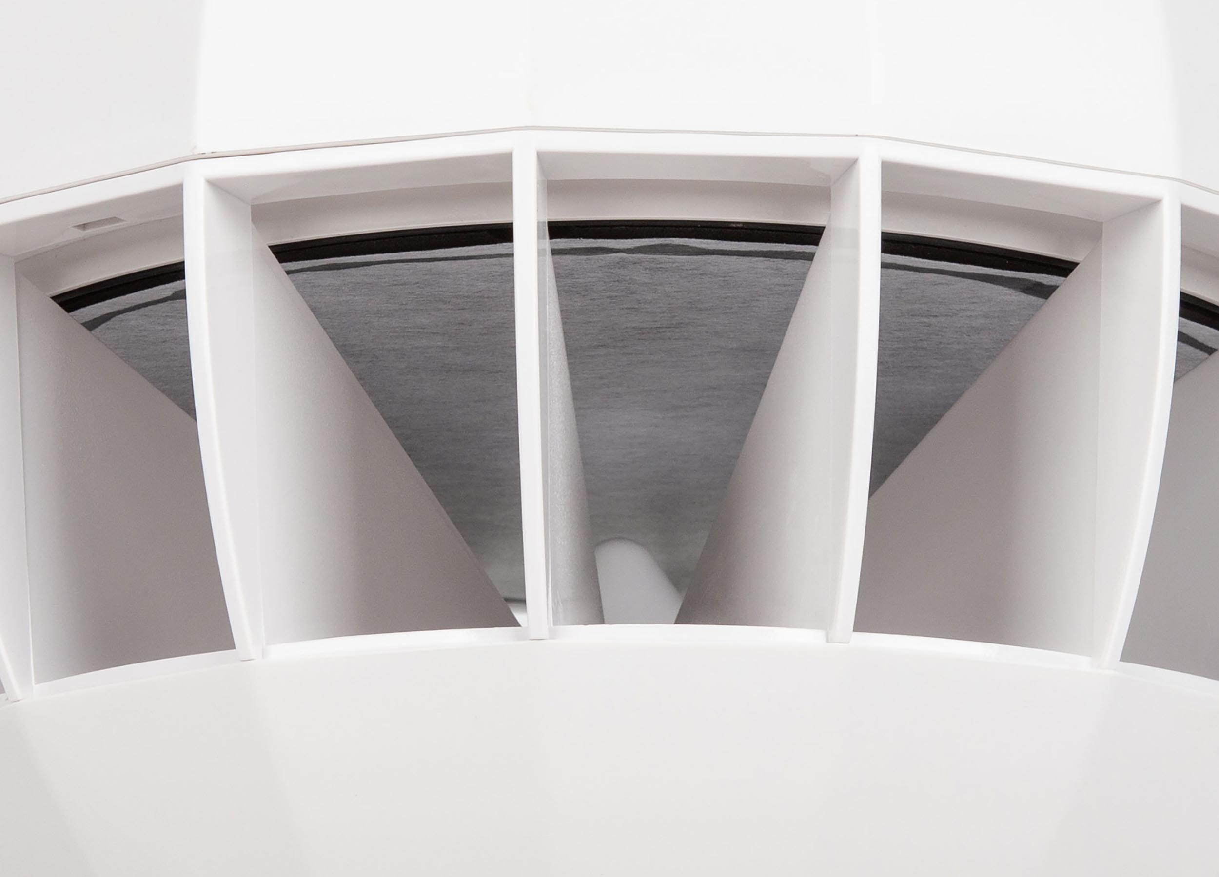 RCF BS 8 Dual Cone 8-Inch Spherical Suspended Speaker - White by RCF