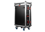 Gator GTOUR-M32R ATA-Style Flight Case with Casters for Midas M32R LIVE 40-channel Digital Mixer with Doghouse by Gator Cases