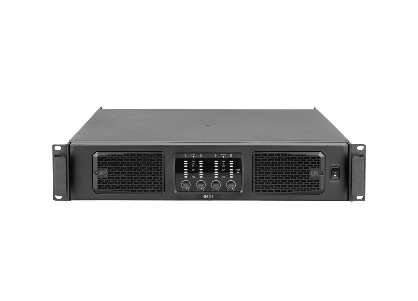 RCF QPS 10K Four Channels Professional Power Amplifier - 4 x 2500 Watt by RCF