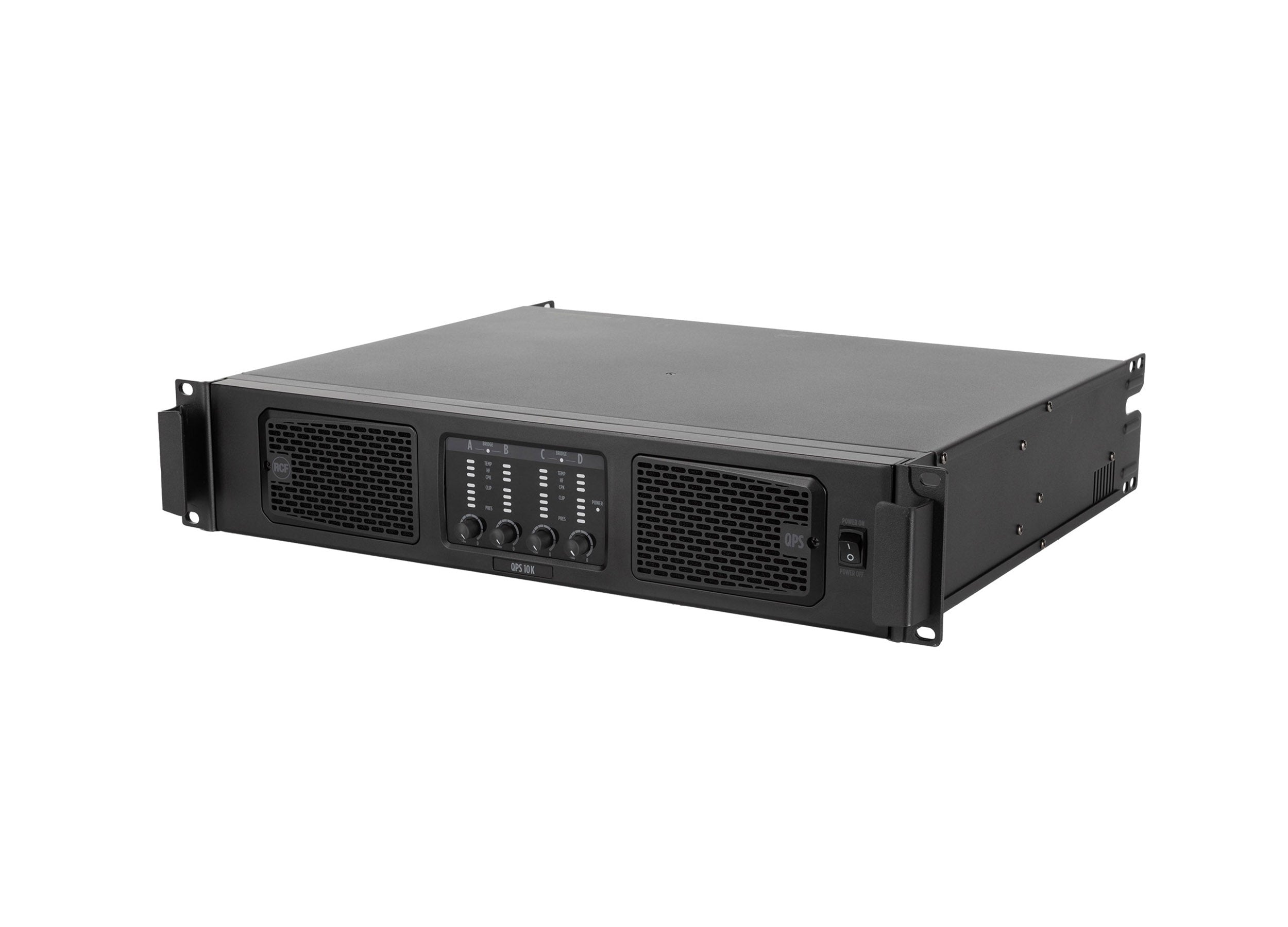 RCF QPS 10K Four Channels Professional Power Amplifier - 4 x 2500 Watt by RCF