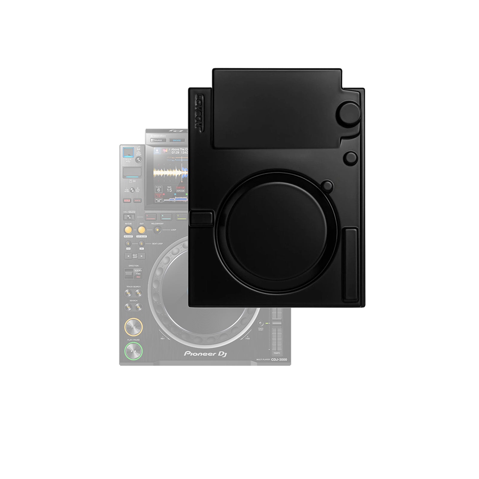 B-Stock: DJ SKIN Protective Plexiglass Cover for CDJ 3000 - Black Matte by DJ Skin