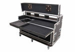Santosom XSM-AVATEM1M 3X8U 3X3U Video Controller Flight Case for Blackmagic ATEM 1 M/E Panel with 2 Screens by Santosom