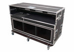 Santosom XSM-AVATEM1M 3X8U 3X3U Video Controller Flight Case for Blackmagic ATEM 1 M/E Panel with 2 Screens by Santosom