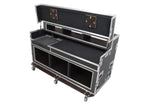 Santosom XSM-AVATEM1M 3X8U 3X3U Video Controller Flight Case for Blackmagic ATEM 1 M/E Panel with 2 Screens by Santosom