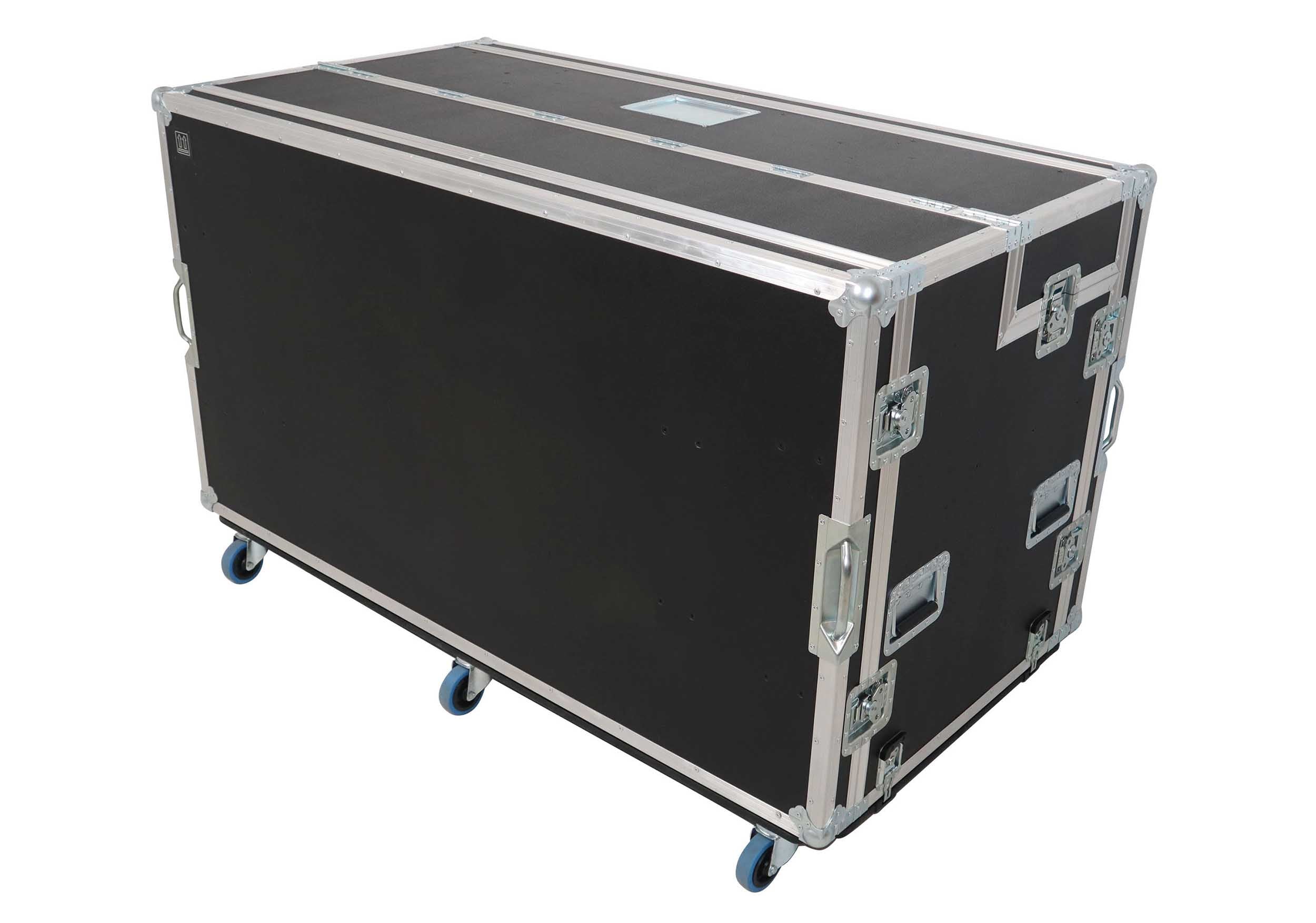 Santosom XSM-AVATEM1M 3X8U 3X3U Video Controller Flight Case for Blackmagic ATEM 1 M/E Panel with 2 Screens by Santosom