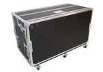 Santosom XSM-AVATEM1M 3X8U 3X3U Video Controller Flight Case for Blackmagic ATEM 1 M/E Panel with 2 Screens by Santosom