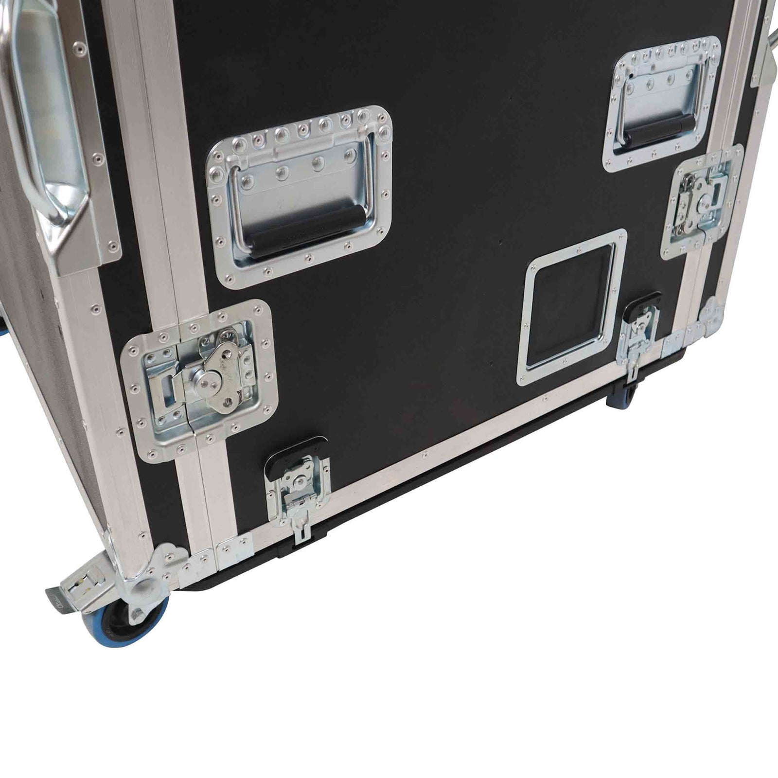 Santosom XSM-AVATEM1M 3X8U 3X3U Video Controller Flight Case for Blackmagic ATEM 1 M/E Panel with 2 Screens by Santosom