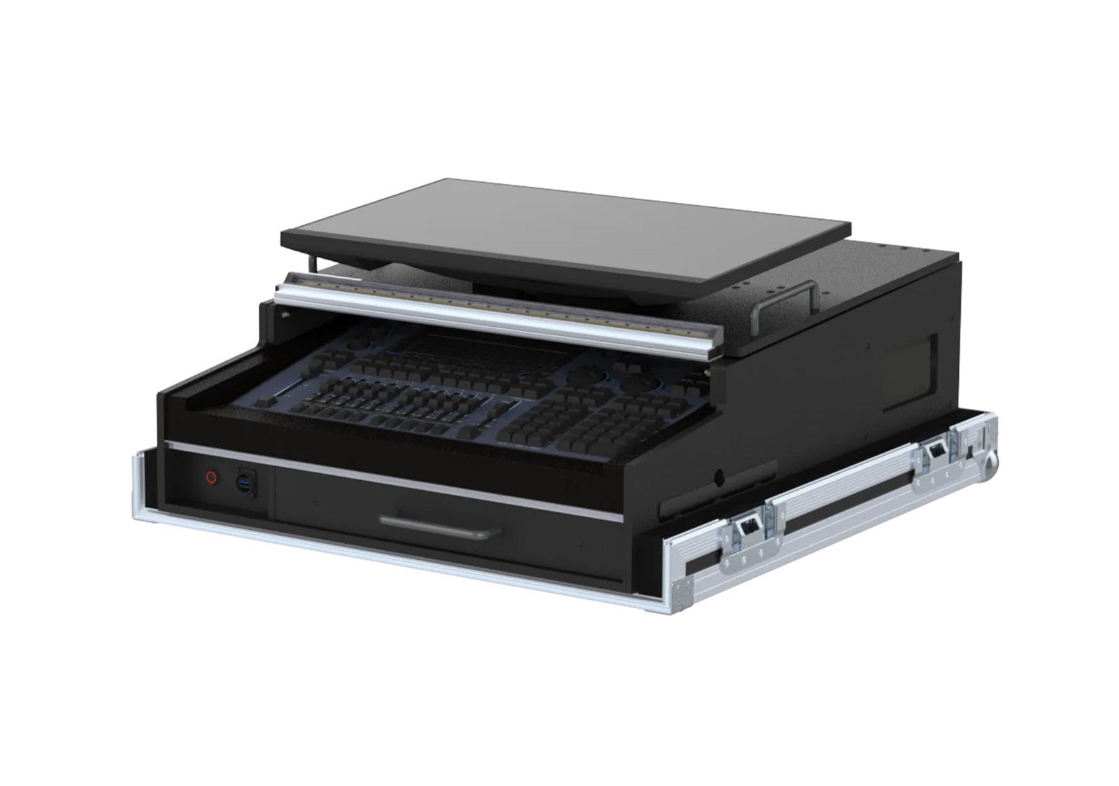 Santosom XSM-CHAMMQ70C Flight Case for Chamsys MagicQ MQ70 Compact Lighting Controller by Santosom