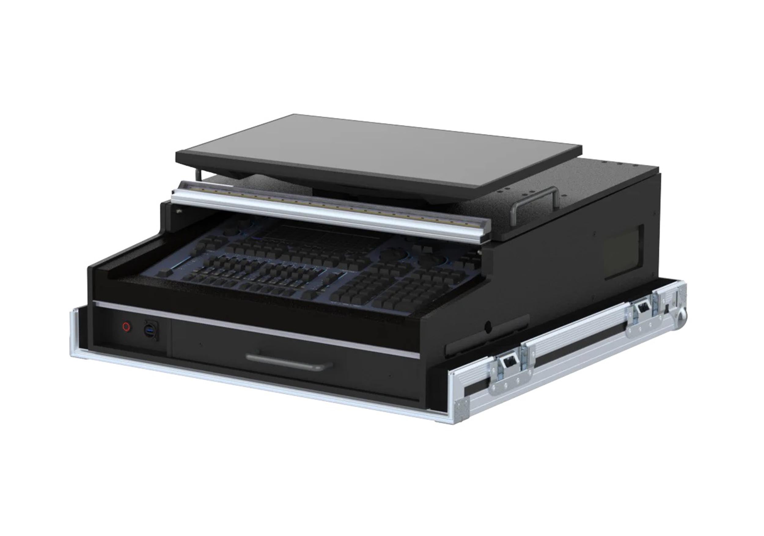 Santosom XSM-CHAMMQCOMPACT Flight Case PRO-5 for ChamSys MagicQ Compact by Santosom