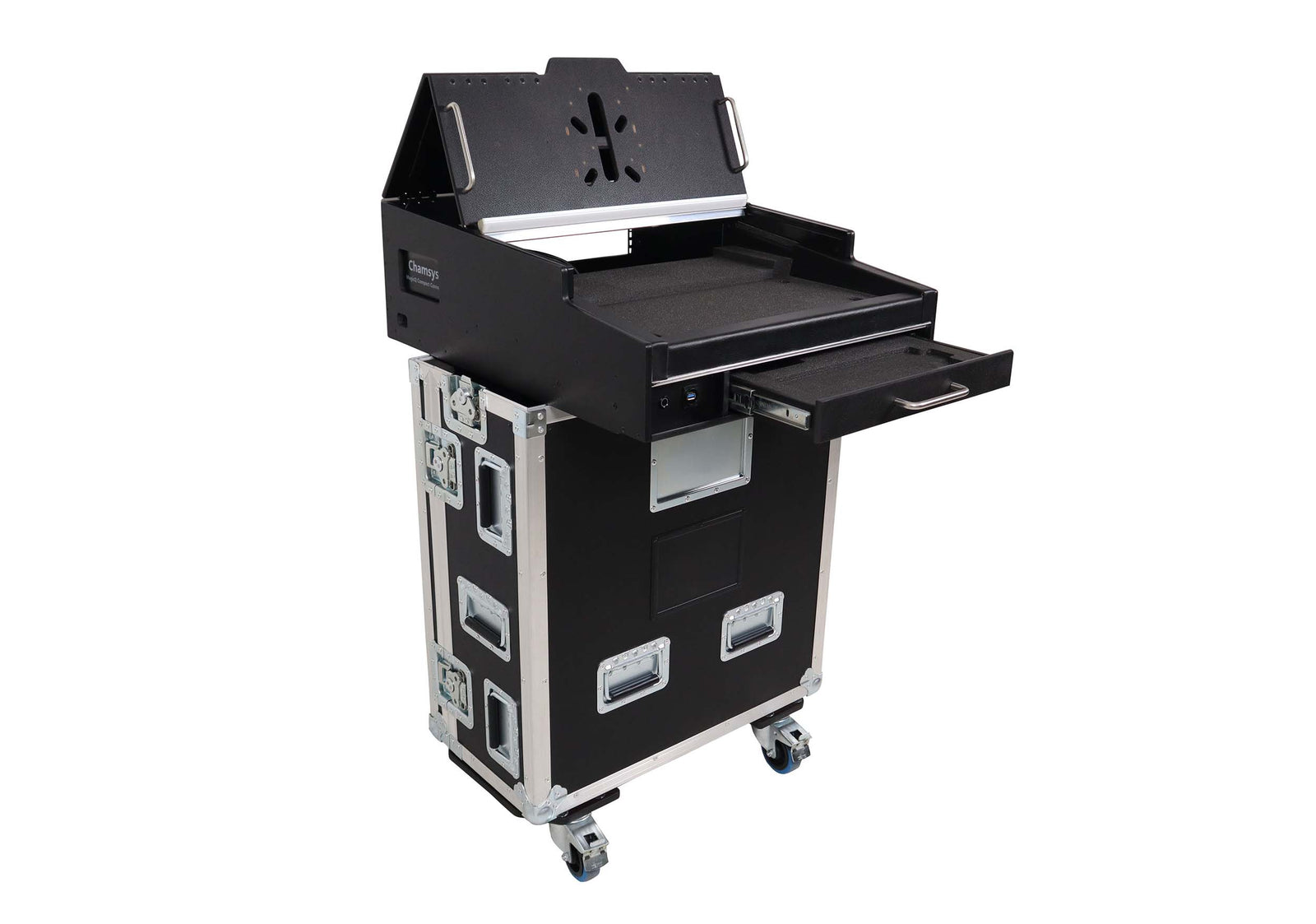 Santosom XSM-CHAMMQCOMPACT Flight Case PRO-5 for ChamSys MagicQ Compact by Santosom