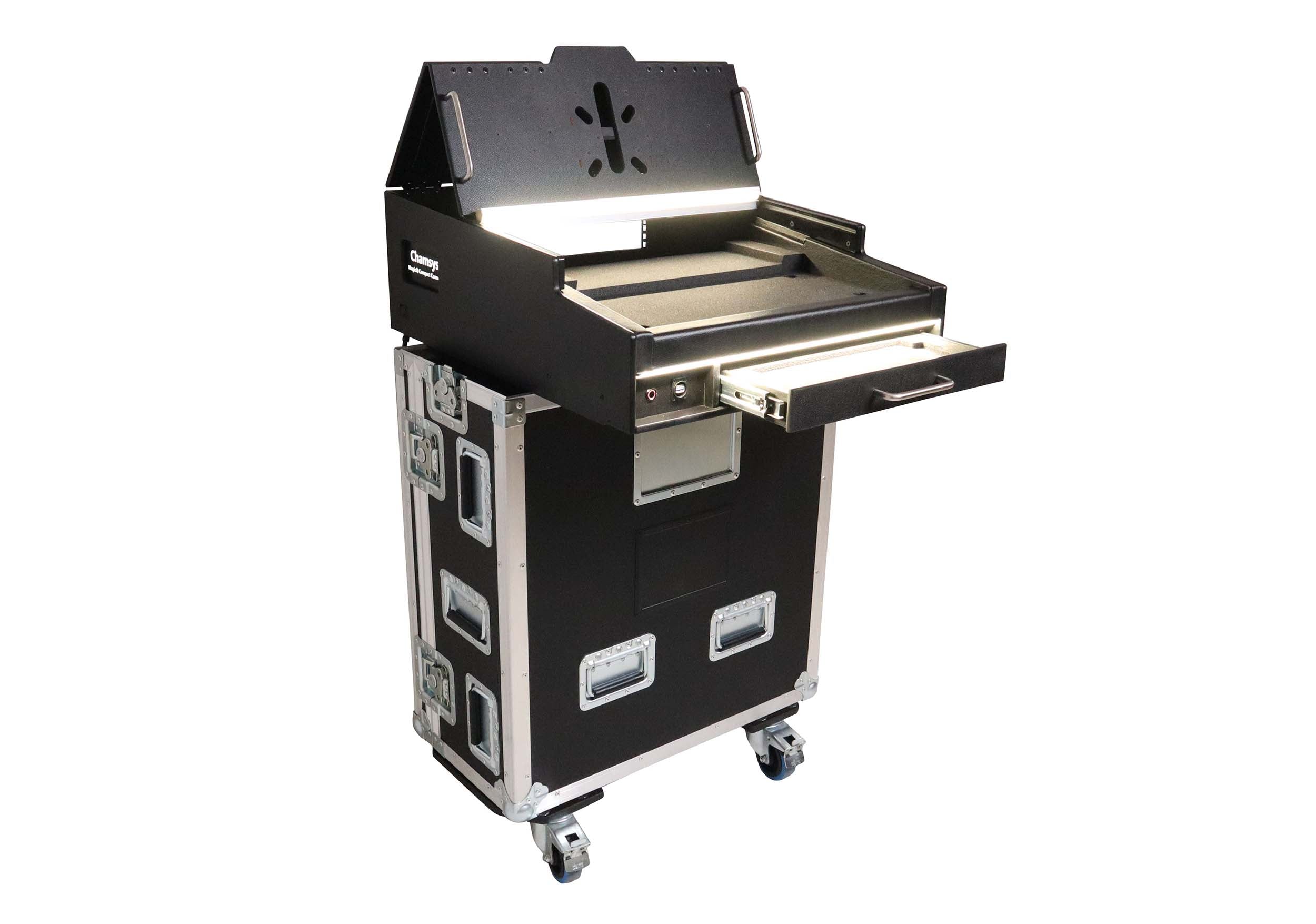 Santosom XSM-CHAMMQCOMPACT Flight Case PRO-5 for ChamSys MagicQ Compact by Santosom