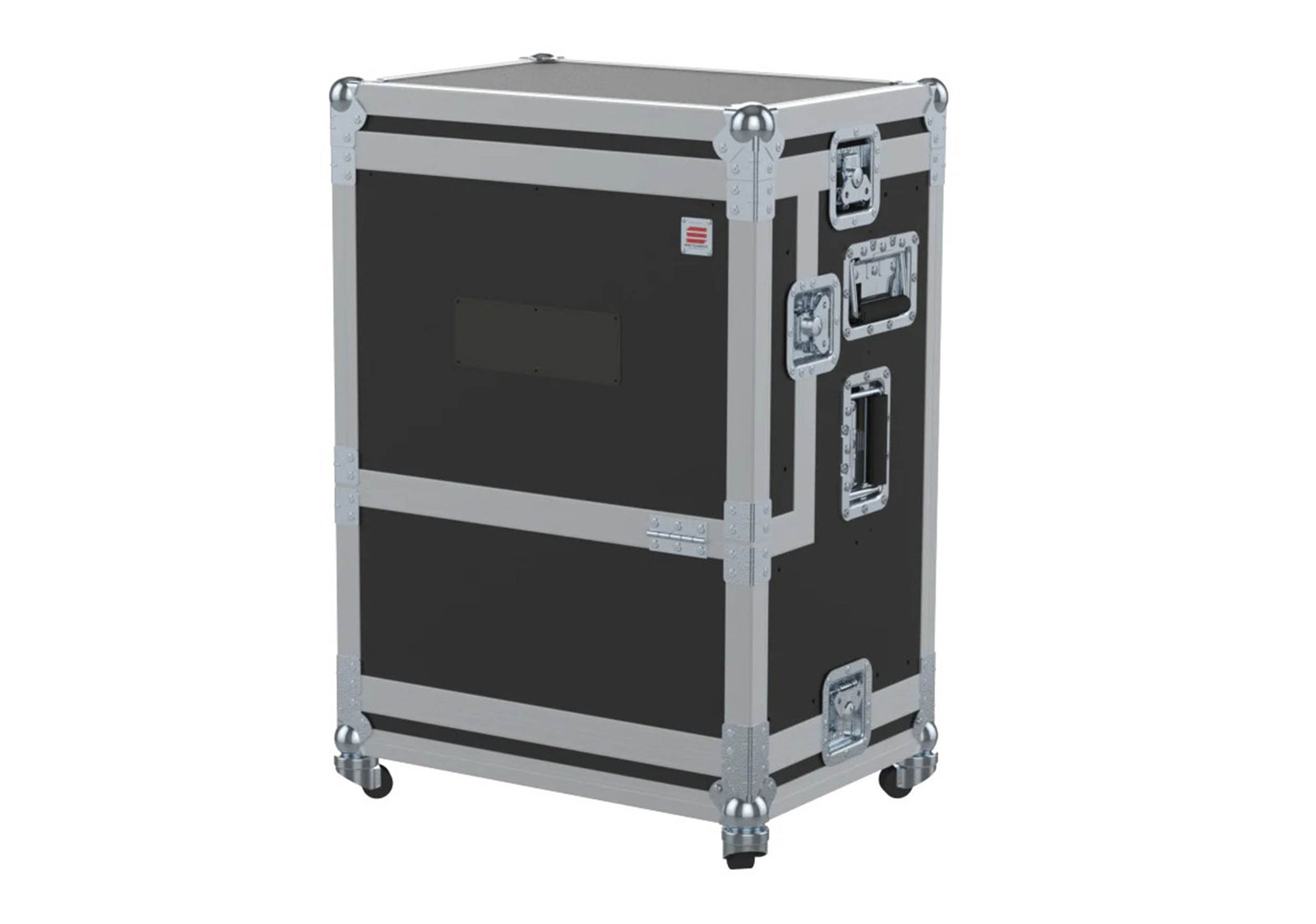 Santosom XSM-ROLAND VR4HD 3U Flight Case Regie 4 Roland VR-4HD, LCD and 19" 3U by Santosom