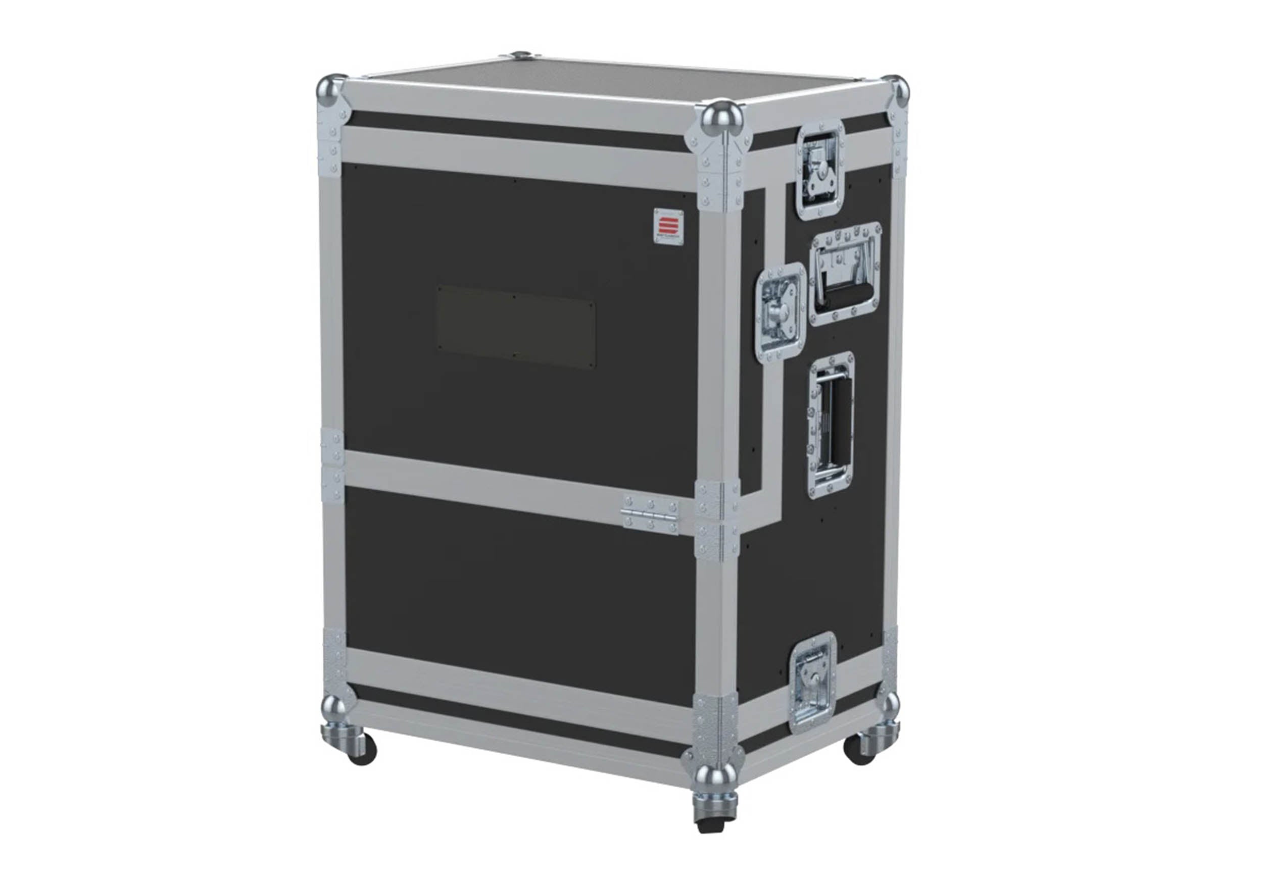 Santosom XSM-ROLAND VR4HD 3U Flight Case Regie 4 Roland VR-4HD, LCD and 19" 3U by Santosom