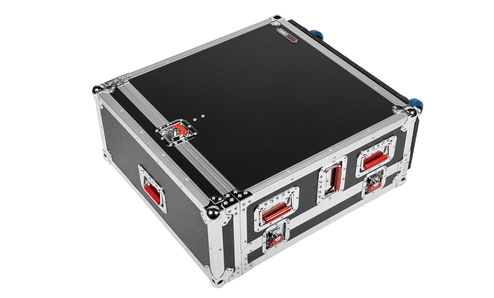 Gator GTOUR-X32CMPCT ATA-Style Flight Case for Behringer X32 Compact Mixer with Wheels - Doghouse Included by Gator Cases