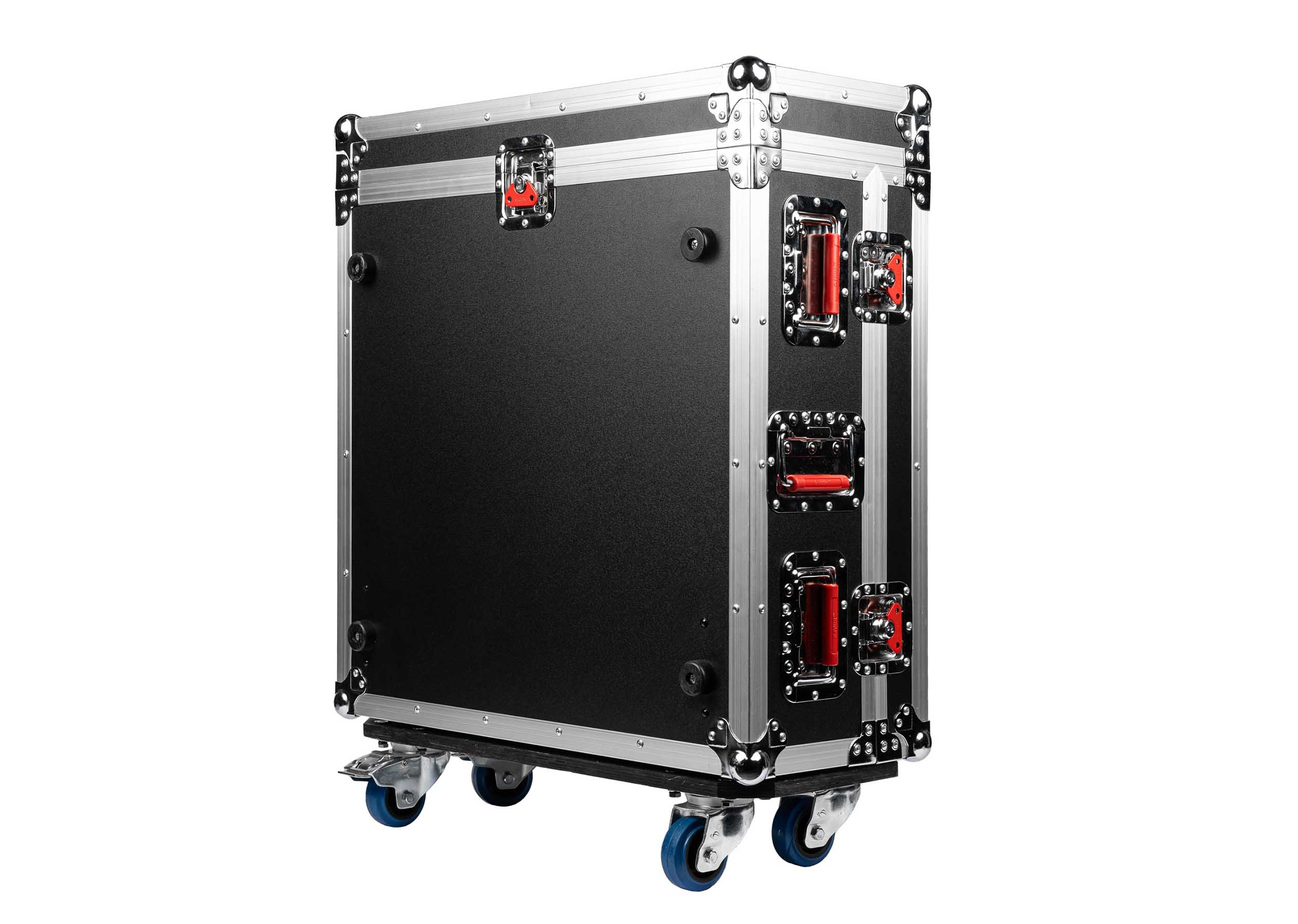 Gator GTOUR-X32CMPCT ATA-Style Flight Case for Behringer X32 Compact Mixer with Wheels - Doghouse Included by Gator Cases