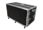 Santosom XSM-AVTRITC1 3X8U 3X3U Flight Case for Tricaster TC1, 3 Screens 3U and  8U Rack Integration by Santosom