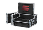 Santosom XSM-AV6U3U Flight Case Regie 4 Video Production Controller with LCD & 19" 3U Rack by Santosom