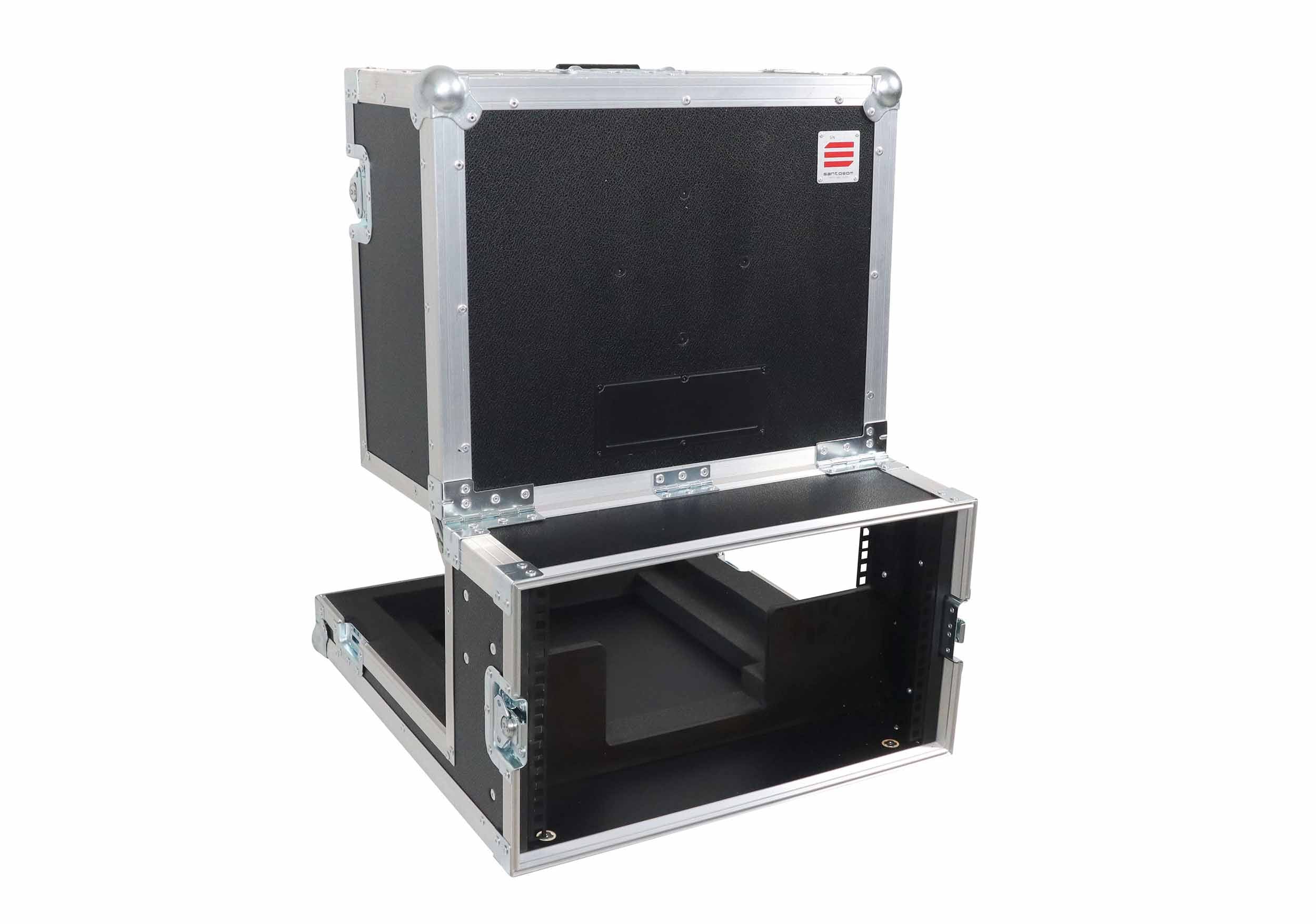Santosom XSM-AVMG3U6U Video Controller Flight Case for Blackmagic ATEM 1 M/E Camera Control Panel 3U + 6U by Santosom