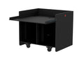 Santosom XSM-2X12U W MENSA Double Wood Regie Rack Case - 12U + 12U by Santosom