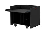 Santosom XSM-2X12U W MENSA Double Wood Regie Rack Case - 12U + 12U by Santosom
