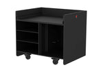 Santosom XSM-2X12U W MENSA Double Wood Regie Rack Case - 12U + 12U by Santosom
