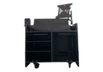 Santosom XSM-2X12U W MENSA Double Wood Regie Rack Case - 12U + 12U by Santosom
