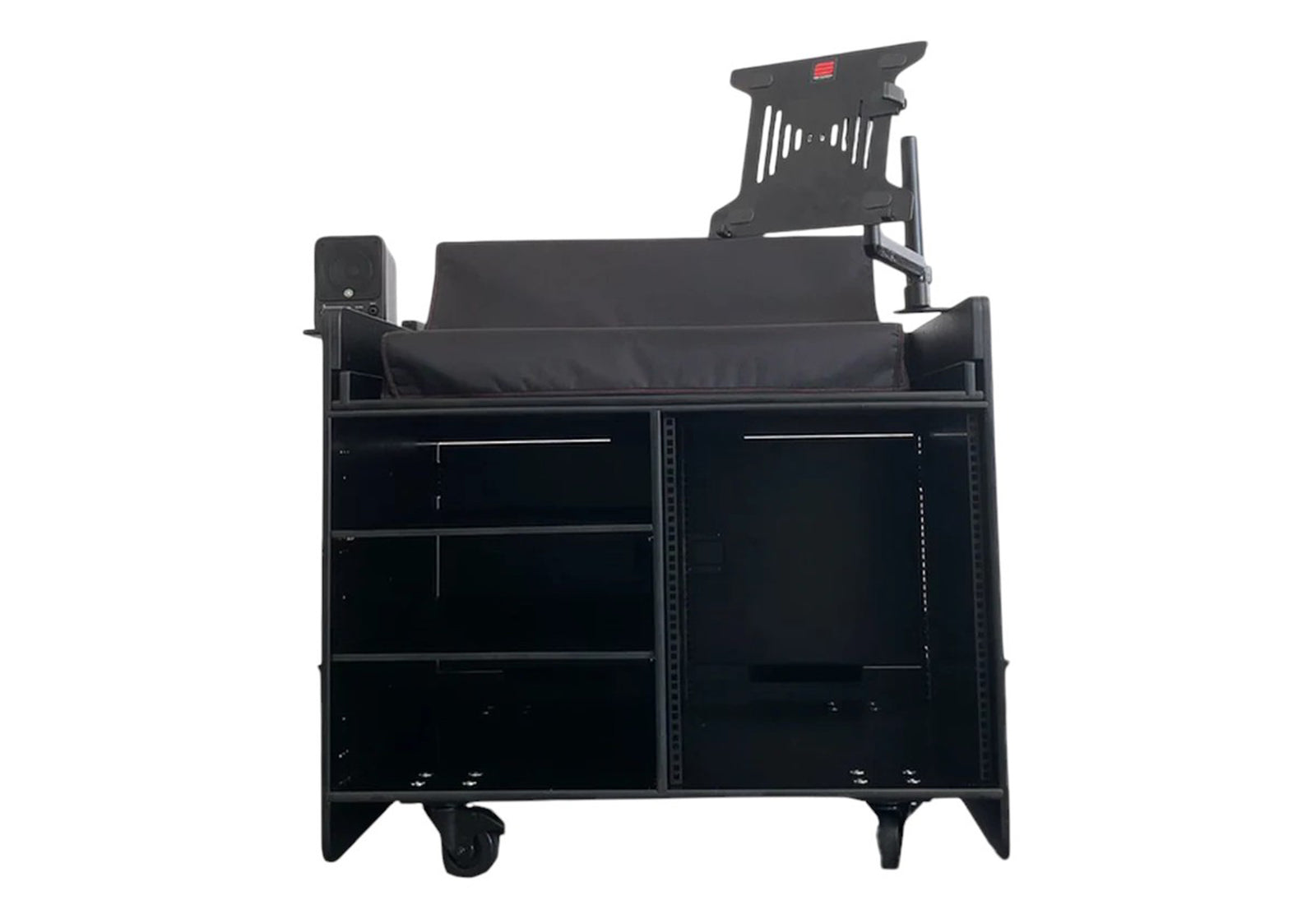 Santosom XSM-2X12U W MENSA Double Wood Regie Rack Case - 12U + 12U by Santosom