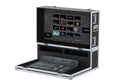 Santosom XSM-AVATEM2ME2X2UW Professional Flight Case for Blackmagic ATEM 2 M/E and Monitor by Santosom