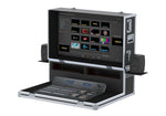Santosom XSM-AVATEM2ME2X2UW Professional Flight Case for Blackmagic ATEM 2 M/E and Monitor by Santosom