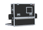 Santosom XSM-AVATEM2ME2X2UW Professional Flight Case for Blackmagic ATEM 2 M/E and Monitor by Santosom