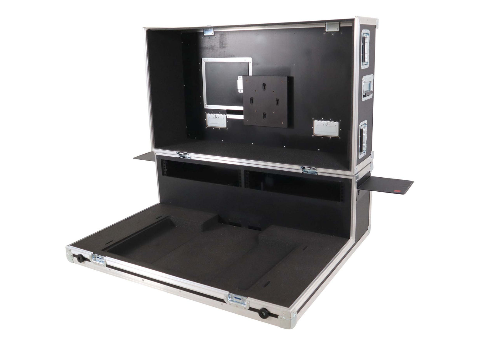Santosom XSM-AVATEM2ME2X2UW Professional Flight Case for Blackmagic ATEM 2 M/E and Monitor by Santosom