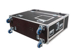Santosom XSM-AVATEM2ME2X2UW Professional Flight Case for Blackmagic ATEM 2 M/E and Monitor by Santosom