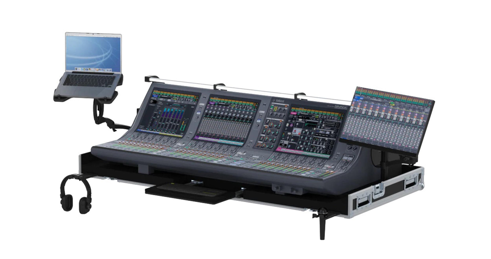 Santosom XSM-YPM5LMA Flight Case for Yamaha Rivage PM5 PRO-32 Mixer by Santosom