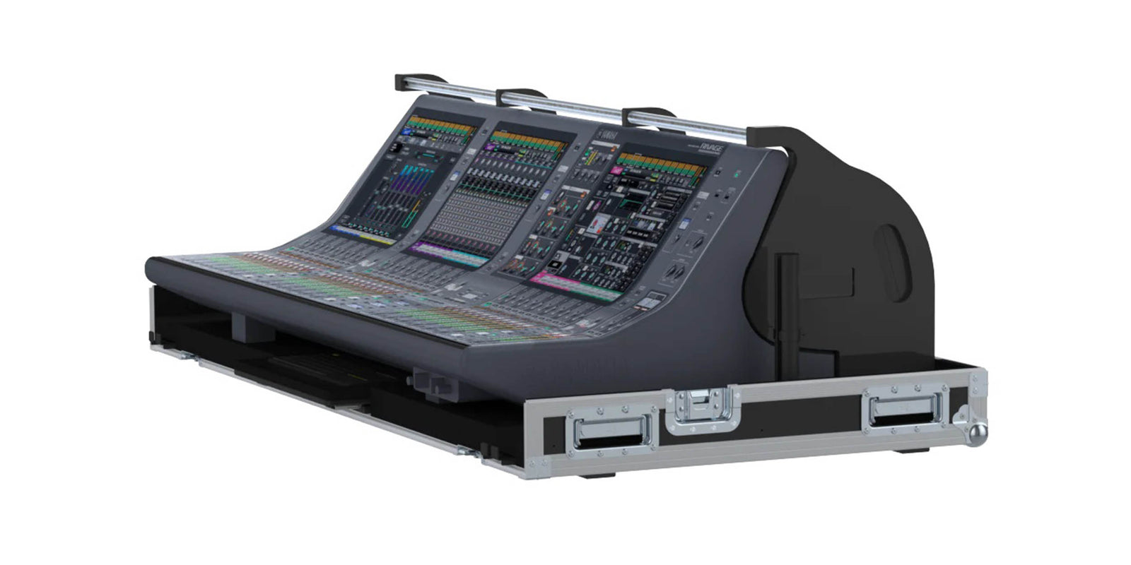 Santosom XSM-YPM5LMA Flight Case for Yamaha Rivage PM5 PRO-32 Mixer by Santosom