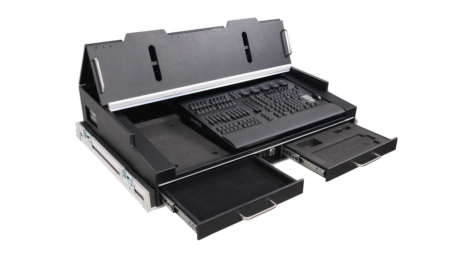 Santosom XSM-GMA3onPC Flight Case for GrandMA3 onPC Command Wing & Fader Wing by Santosom