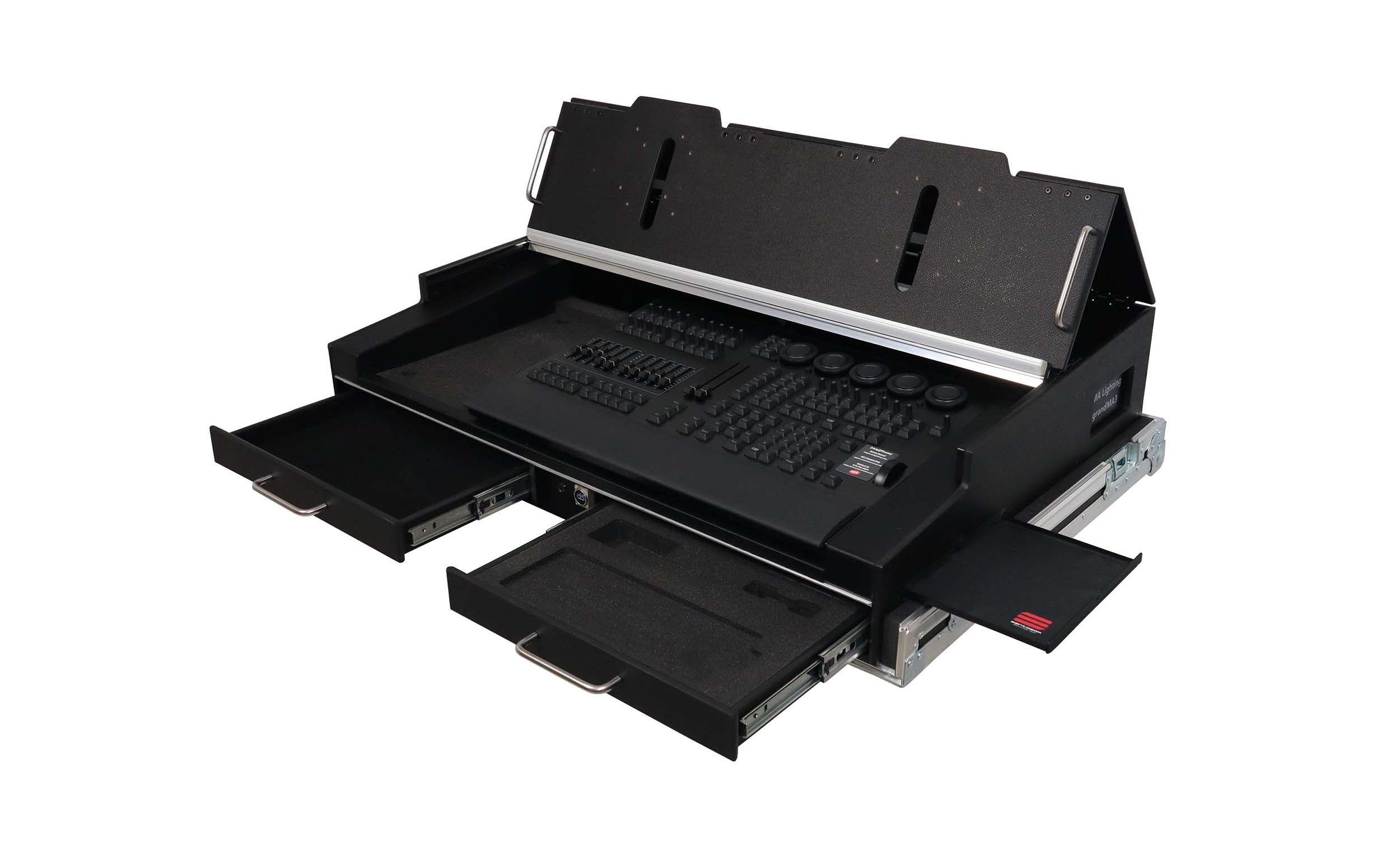 Santosom XSM-GMA3onPC Flight Case for GrandMA3 onPC Command Wing & Fader Wing by Santosom