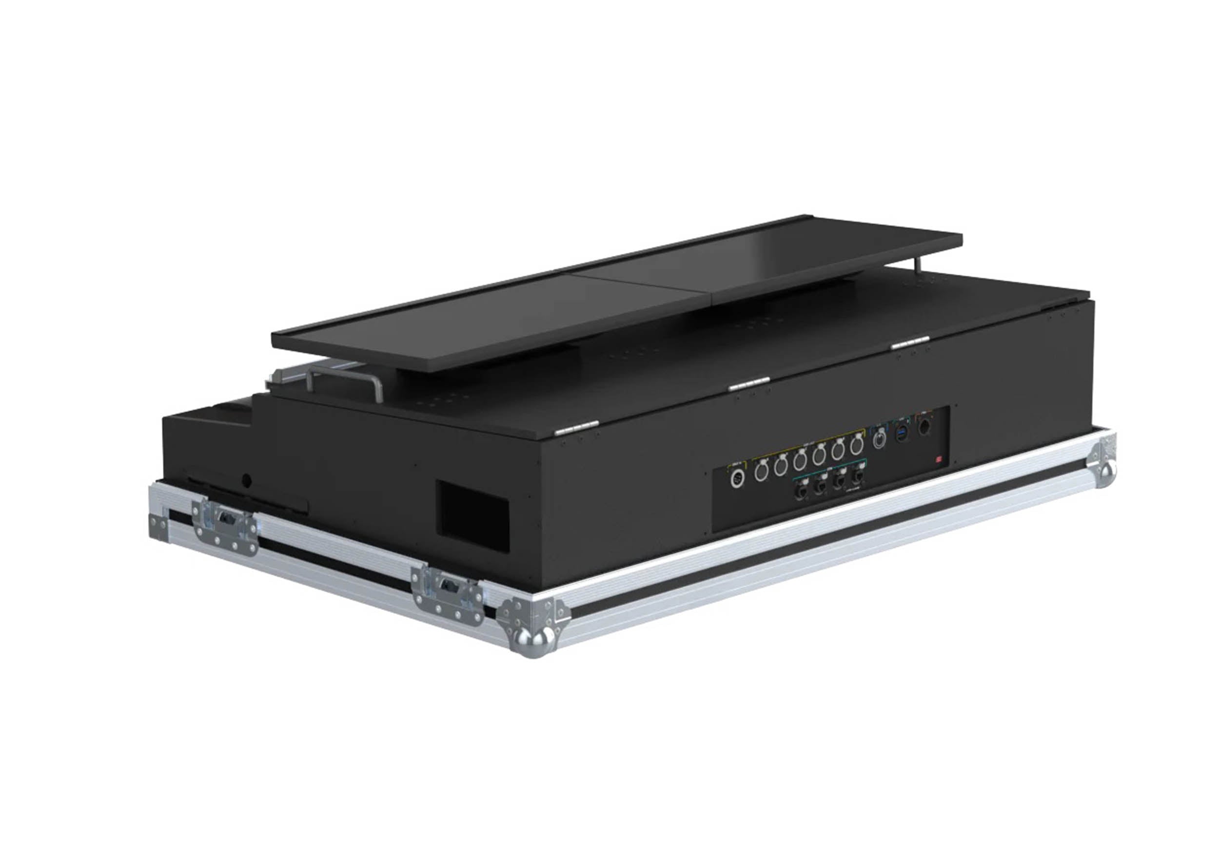 Santosom XSM-GMA3onPC Pro SIS Flight Case for grandMA3 onPC Command Wing and FaderWing by Santosom