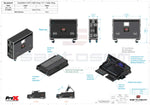 Santosom XSM-GMA3onPC Pro SIS Flight Case for grandMA3 onPC Command Wing and FaderWing by Santosom