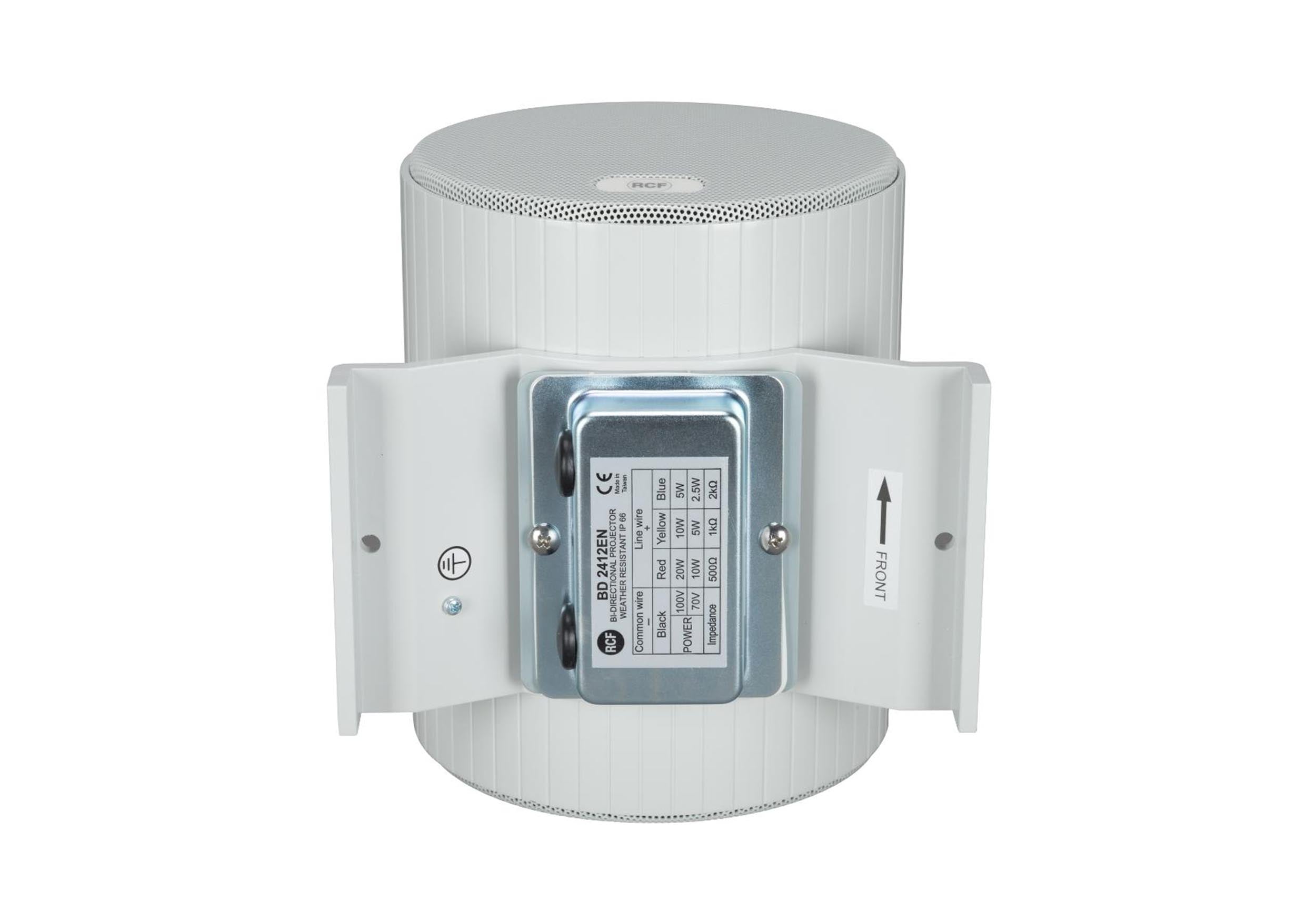 RCF BD 2412EN Bidirectional Aluminium Sound Projector - Grey by RCF