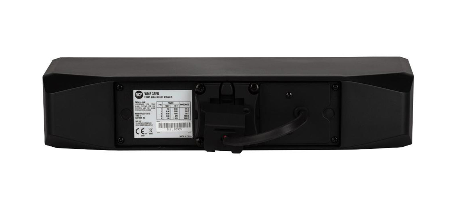 RCF WMF33-EN Dual 3-Inch 2-Way Passive Wall Mount Speaker - 160W by RCF