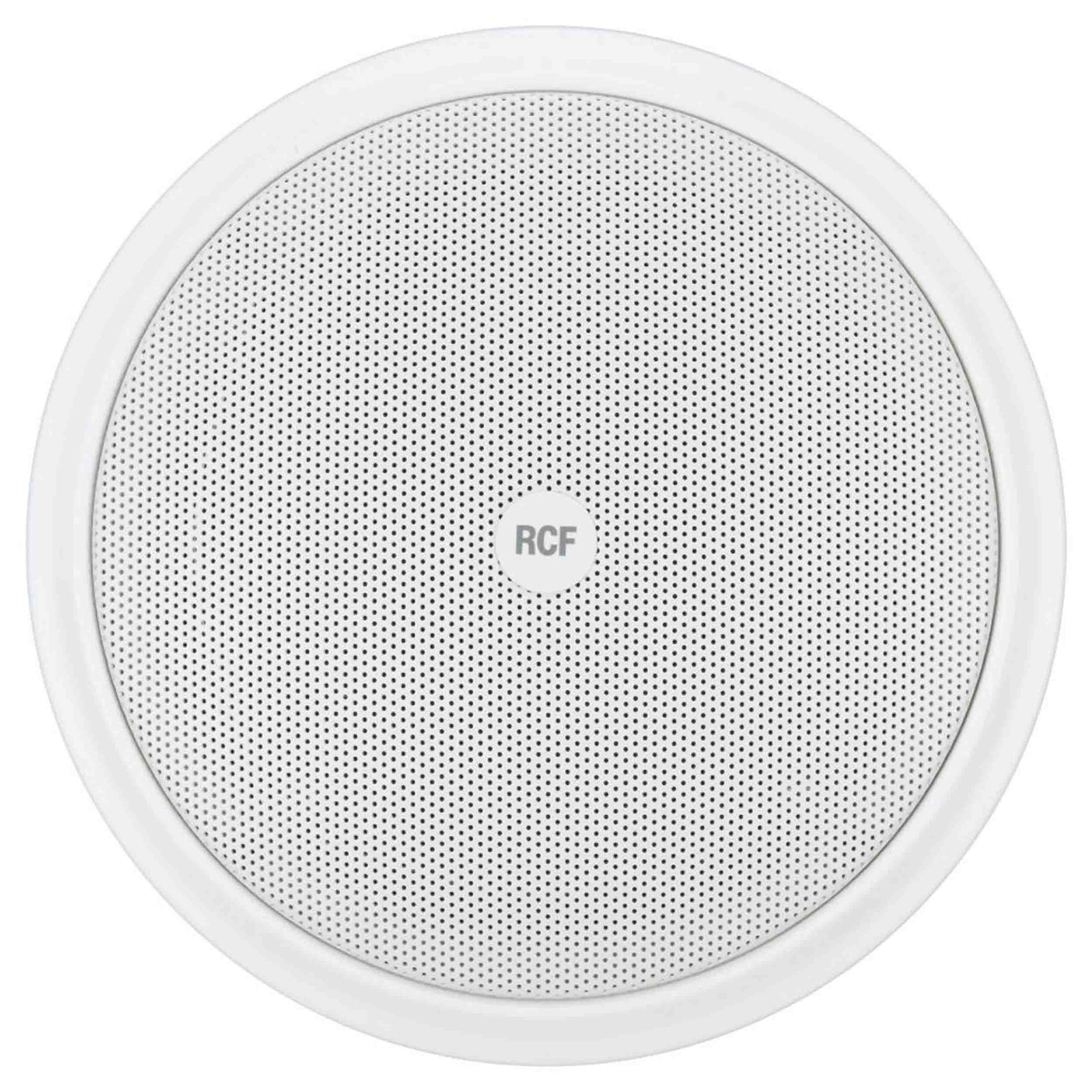 RCF PL 70EN 6-Inch Ceiling Speaker with Fire Dome EN54-24 - White by RCF