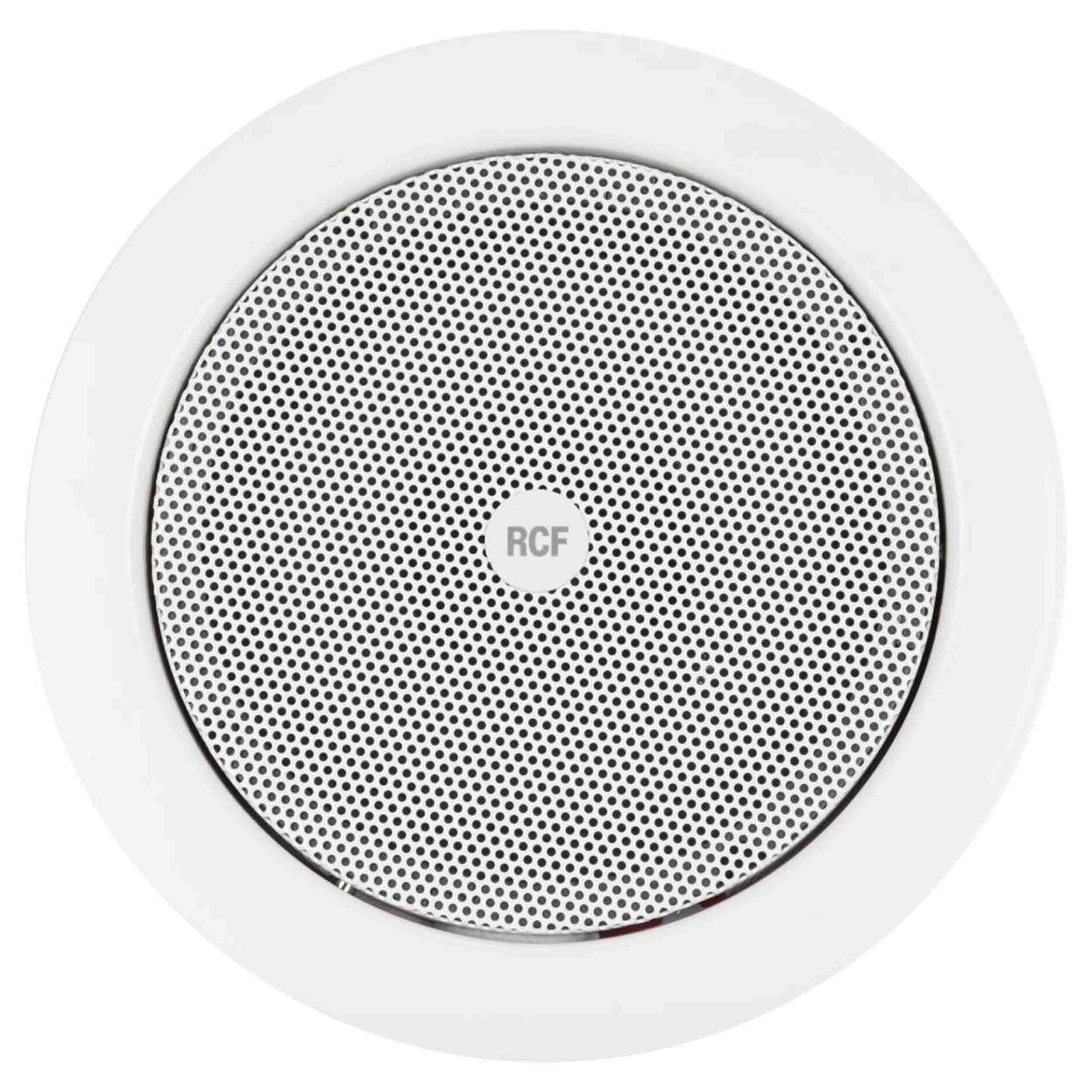 RCF PL68-EN 6-Inch Passive Coaxial Ceiling Speaker with Fire Dome White - 24W by RCF