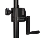 RCF AC PMX Heavy-Duty Adjustable Steel Speaker Pole Mount - Black by RCF