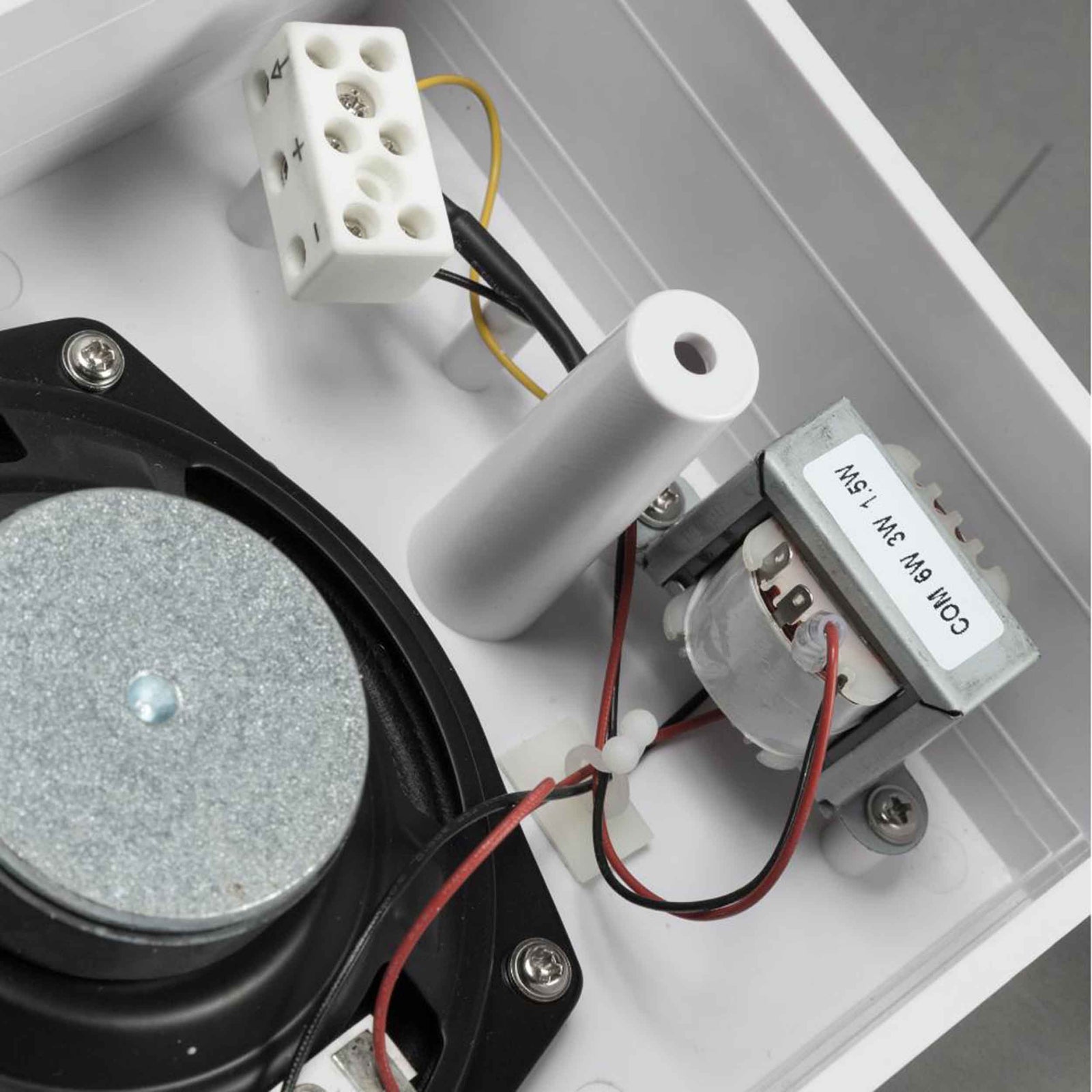 RCF DUP 5EN 5.5-Inch Wall Mount Universal Plastic Speaker White - 70-100V by RCF