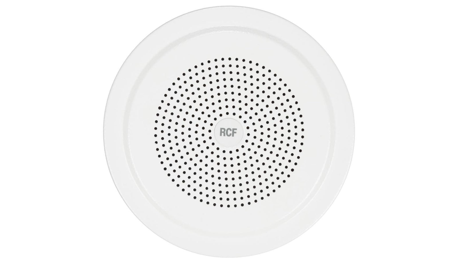 RCF DU 60EN 5-Inch Universal Wall and Ceiling Steel Speaker White - 70-100V by RCF
